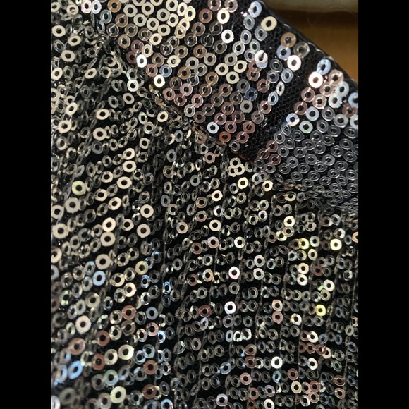 MSGM Pleated Sequin Midi Skirt - Picture 10 of 11